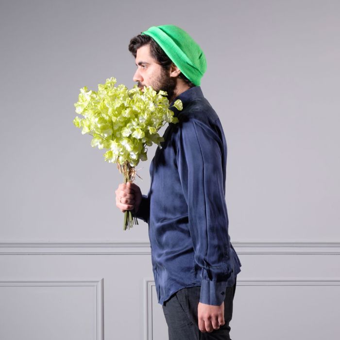 Supergreens Texnito Bouketo Mosxompizelo Prasino 50cm 1531-7