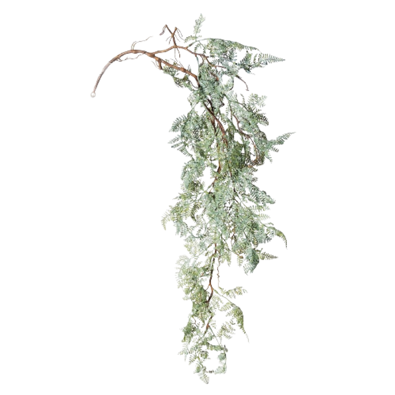 Supergreens Τεχνητή Kρεμαστή Φτέρη Cinnamon Πράσινη Σκο