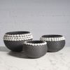 Supergreens Set ton 3 Kalathi Koxulia Ratan Mavro F35x30cm 2730-8
