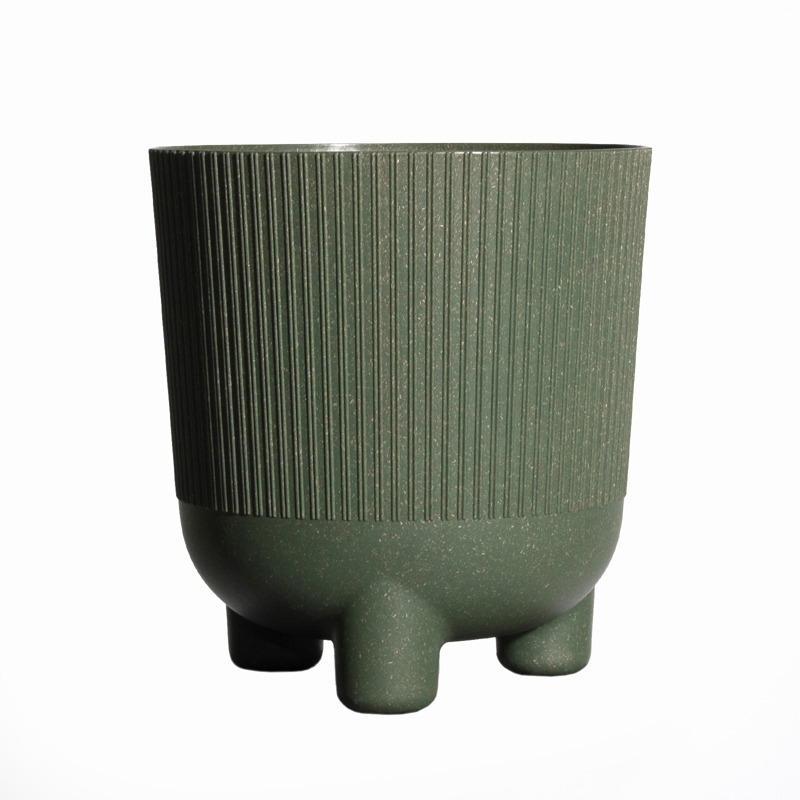 Γλάστρες - Ζαρντινιέρες agiovlasitishome - ΣΗΜΑΝΤΙΚΟ: Σε περίπτωση διαφοράς τιμής από το κατάστημα ισχύει παντα και μόνο η τιμή του καταστήματος Supergreens Κασπώ Πλαστικό ''Cortado'' Στρογγυλό Πράσιν