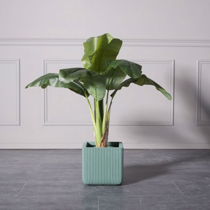 Supergreens Gastra Pilini Tetragni ''Stripe'' Menta Small 24x24x23cm A-2050-8