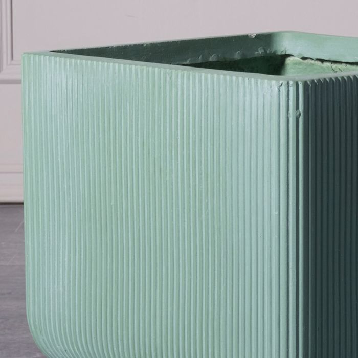 Supergreens Gastra Pilini Tetragni ''Stripe'' Menta Small 24x24x23cm A-2050-8
