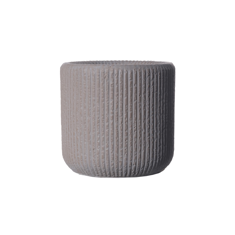 Γλάστρες - Ζαρντινιέρες agiovlasitishome - ΣΗΜΑΝΤΙΚΟ: Σε περίπτωση διαφοράς τιμής από το κατάστημα ισχύει παντα και μόνο η τιμή του καταστήματος Supergreens Γλάστρα Πήλινη Στρογγυλή ''Stripe'' Καφέ S