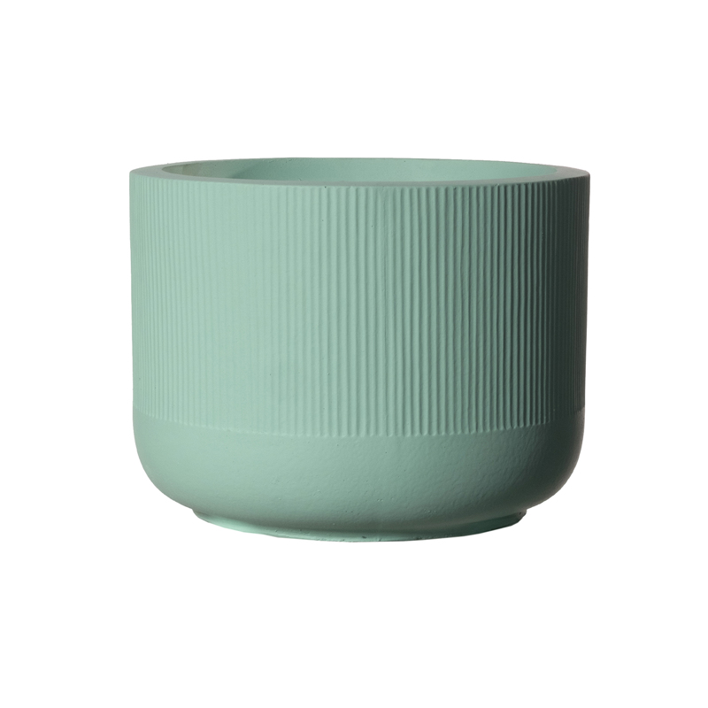 Γλάστρες - Ζαρντινιέρες agiovlasitishome - ΣΗΜΑΝΤΙΚΟ: Σε περίπτωση διαφοράς τιμής από το κατάστημα ισχύει παντα και μόνο η τιμή του καταστήματος Supergreens Γλάστρα Πήλινη Οβάλ ''Petal'' Πράσινο Ανοιχ