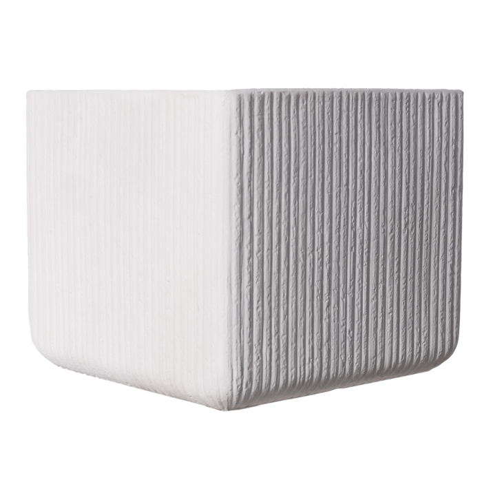 Supergreens Gastra Pilini Tetragni ''Stripe'' Lefki XXL 55x55x47cm E-5170-8