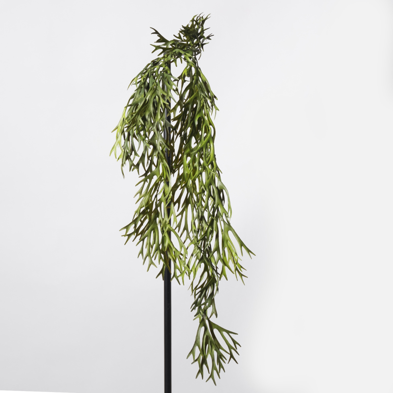 Supergreens Τεχνητό Κρεμαστό Πλατυκέριο Πράσινο 84cm 06