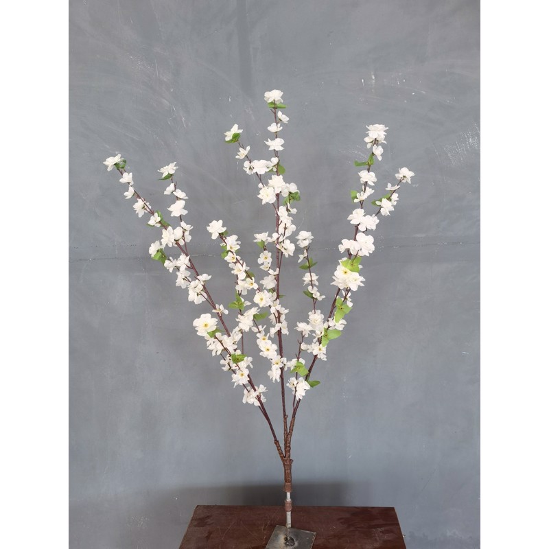 Supergreens Τεχνητό Κλαδί Αμυγδαλιάς ''Communis'' Λευκό 1.05 εκ. 0791-7