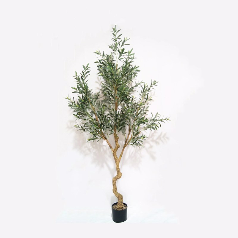 Γλάστρες - Ζαρντινιέρες agiovlasitishome - ΣΗΜΑΝΤΙΚΟ: Σε περίπτωση διαφοράς τιμής από το κατάστημα ισχύει παντα και μόνο η τιμή του καταστήματος Supergreens Τεχνητό Δέντρο Ελιά ''Pendolino'' Πράσινο 2