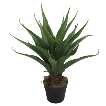 Supergreens Τεχνητό Φυτό σε Γλάστρα Αλόη Azzure Πράσινο 90cm 1101-6