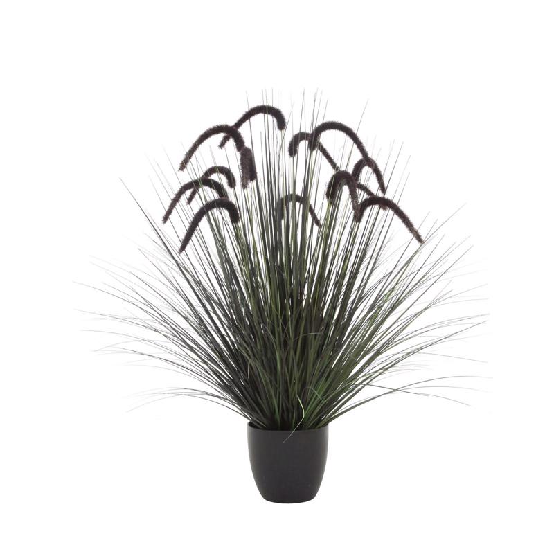 Γλάστρες - Ζαρντινιέρες agiovlasitishome - ΣΗΜΑΝΤΙΚΟ: Σε περίπτωση διαφοράς τιμής από το κατάστημα ισχύει παντα και μόνο η τιμή του καταστήματος Supergreens Τεχνητό Φυτό Χορτάρι ''Pennisetum'' 104 εκ.