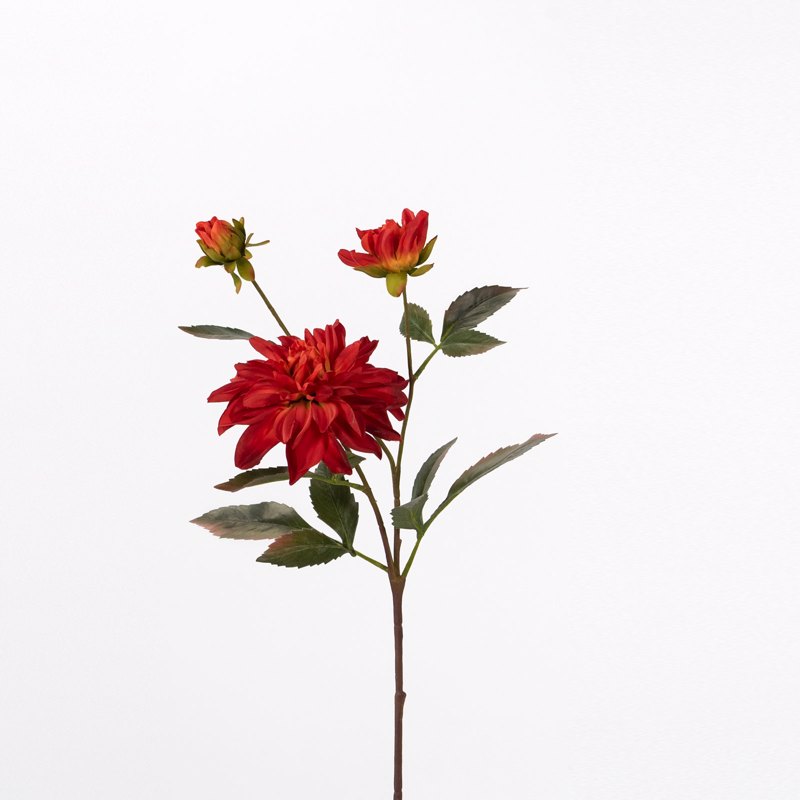 Supergreens Τεχνητό Κλωνάρι Χρυσάνθεμο Κόκκινο 65cm 190