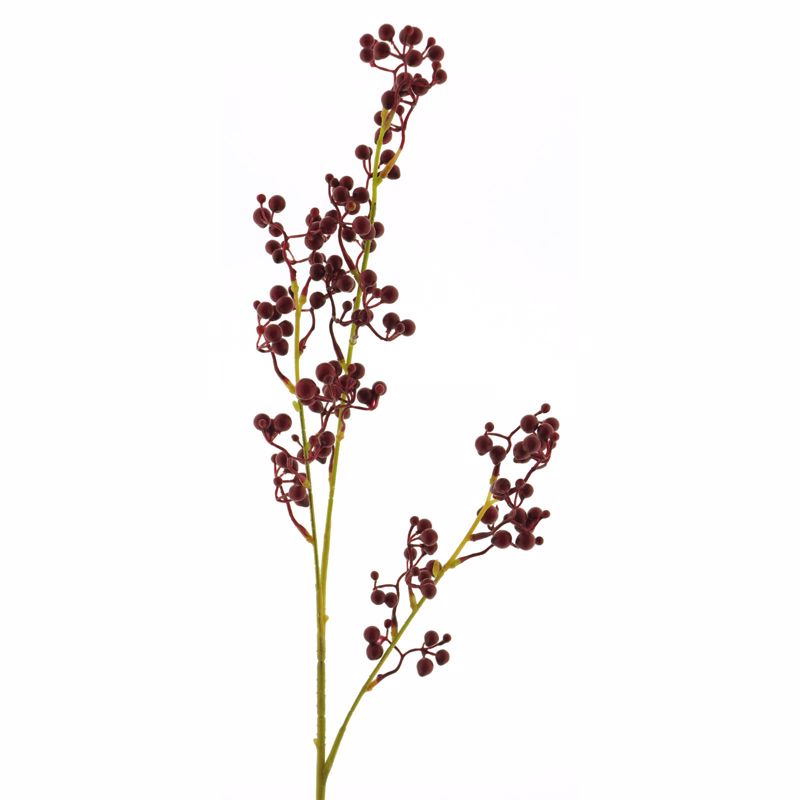 Γλάστρες - Ζαρντινιέρες agiovlasitishome - ΣΗΜΑΝΤΙΚΟ: Σε περίπτωση διαφοράς τιμής από το κατάστημα ισχύει παντα και μόνο η τιμή του καταστήματος Supergreens Τεχνητό Κλαδί Berry Κόκκινο 73cm 1941-7