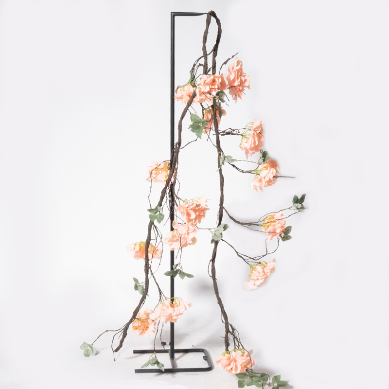 Supergreens Τεχνητή Γιρλάντα Ορτανσία Ροζ 300cm 2161-7