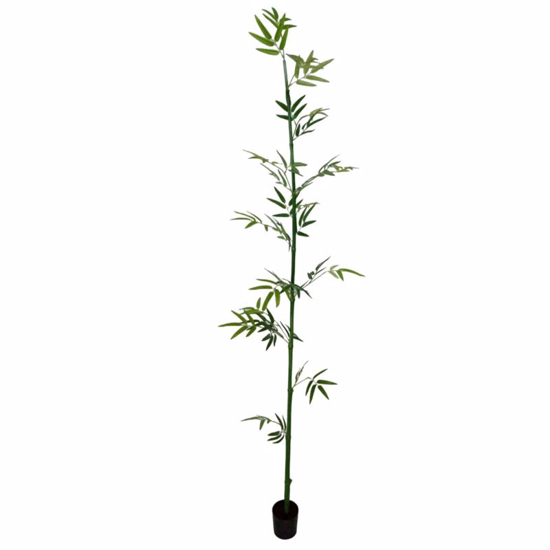 Supergreens - ΣΗΜΑΝΤΙΚΟ: Σε περίπτωση διαφοράς τιμής από το κατάστημα ισχύει παντα και μόνο η τιμή του καταστήματος Supergreens Τεχνητό Δέντρο Μονό Μπαμπού Lucky 183cm 224
