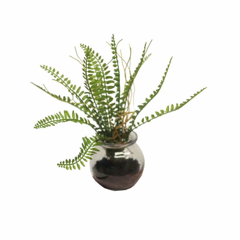 Supergreens - ΣΗΜΑΝΤΙΚΟ: Σε περίπτωση διαφοράς τιμής από το κατάστημα ισχύει παντα και μόνο η τιμή του καταστήματος Supergreens Τεχνητό Φυτό Φτέρη 20cm 2750-6