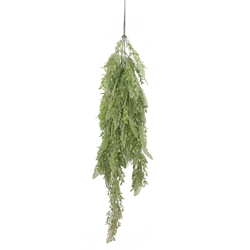 Γλάστρες - Ζαρντινιέρες agiovlasitishome - ΣΗΜΑΝΤΙΚΟ: Σε περίπτωση διαφοράς τιμής από το κατάστημα ισχύει παντα και μόνο η τιμή του καταστήματος Supergreens Τεχνητή Κρεμαστή Φτέρη Bracken Πράσινη ''Vi