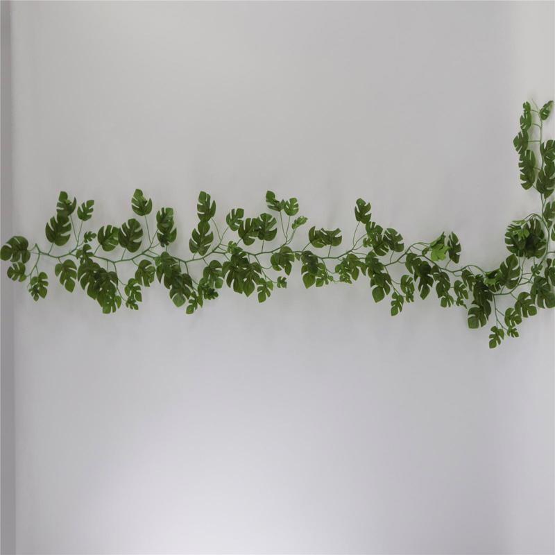 Γλάστρες - Ζαρντινιέρες agiovlasitishome - ΣΗΜΑΝΤΙΚΟ: Σε περίπτωση διαφοράς τιμής από το κατάστημα ισχύει παντα και μόνο η τιμή του καταστήματος Supergreens Τεχνητή Γιρλάντα Μονστέρα Πράσινη 190 εκ. 3