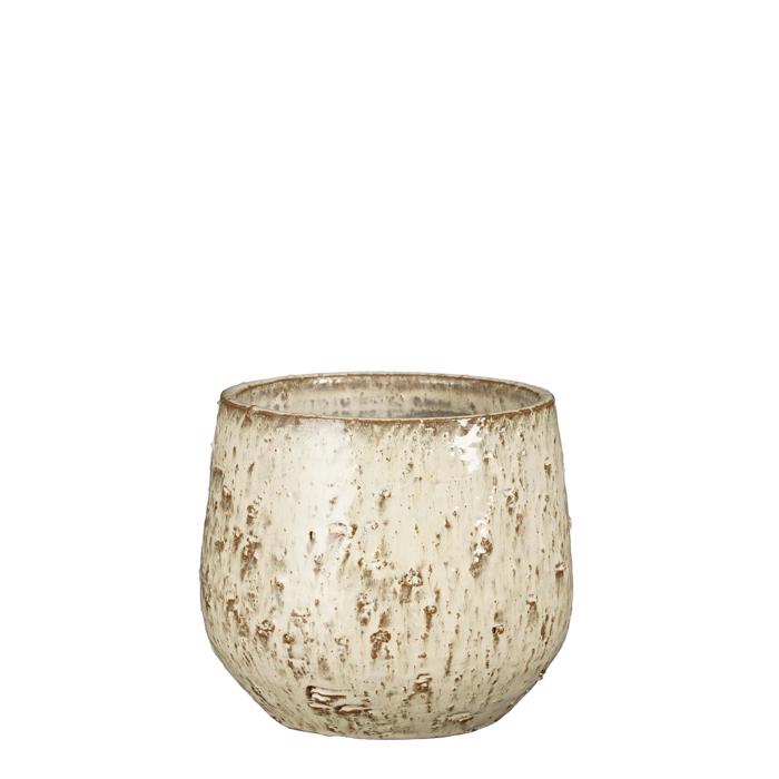 Supergreens Kaspo Terakota Strongulo ''Linn'' Off White F17.5x15cm 3680-8