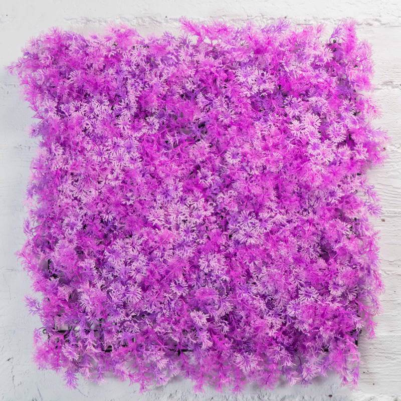 Supergreens Τεχνητή Φυλλωσιά Λιλά 50x50cm 3801-7