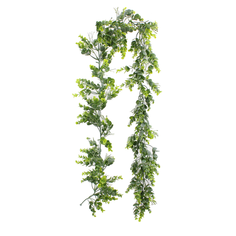 Γλάστρες - Ζαρντινιέρες agiovlasitishome - ΣΗΜΑΝΤΙΚΟ: Σε περίπτωση διαφοράς τιμής από το κατάστημα ισχύει παντα και μόνο η τιμή του καταστήματος Supergreens Τεχνητή Γιρλάντα Ευκάλυπτος ''Australina''