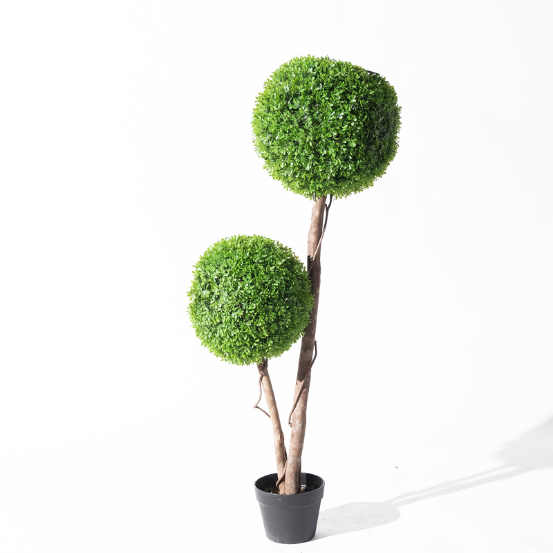 Supergreens Τεχνητό Δέντρο Πυξάρι Διπλό 120cm 4680-6