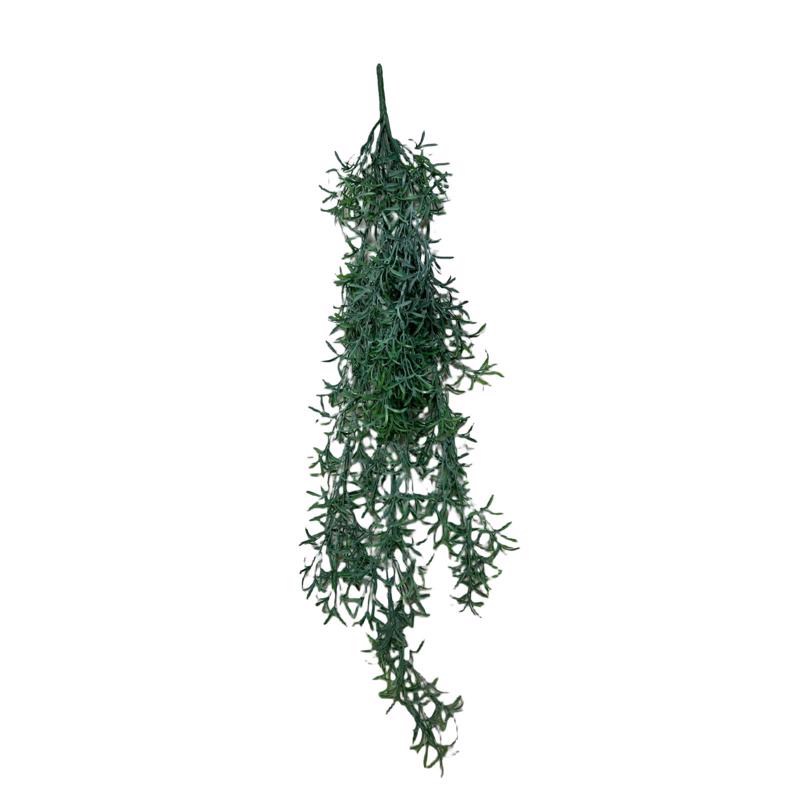 Γλάστρες - Ζαρντινιέρες agiovlasitishome - ΣΗΜΑΝΤΙΚΟ: Σε περίπτωση διαφοράς τιμής από το κατάστημα ισχύει παντα και μόνο η τιμή του καταστήματος Supergreens Τεχνητή Κρεμαστή Ρουσέλια Πράσινη 80cm 4771