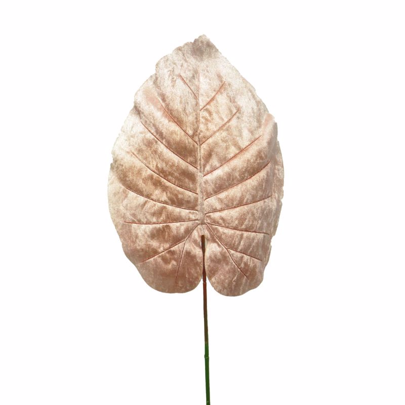 Supergreens Τεχνητό Φύλλο Φιλόδεντρο Βελούδο Ροζ 70cm 4831-7