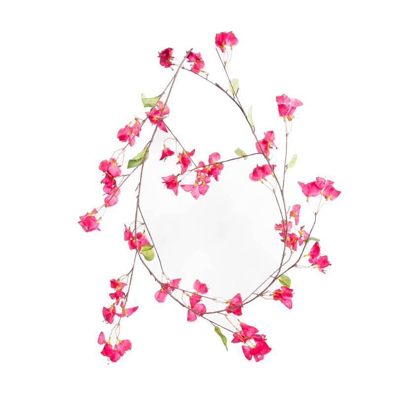 Γλάστρες - Ζαρντινιέρες agiovlasitishome - ΣΗΜΑΝΤΙΚΟ: Σε περίπτωση διαφοράς τιμής από το κατάστημα ισχύει παντα και μόνο η τιμή του καταστήματος Supergreens Τεχνητή Γιρλάντα Βουκαμβίλια 173cm 5490-7