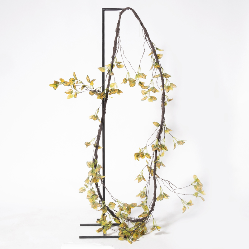 Γλάστρες - Ζαρντινιέρες agiovlasitishome - ΣΗΜΑΝΤΙΚΟ: Σε περίπτωση διαφοράς τιμής από το κατάστημα ισχύει παντα και μόνο η τιμή του καταστήματος Supergreens Τεχνητή Γιρλάντα Πόλκα Κίτρινη 300cm 6061-7