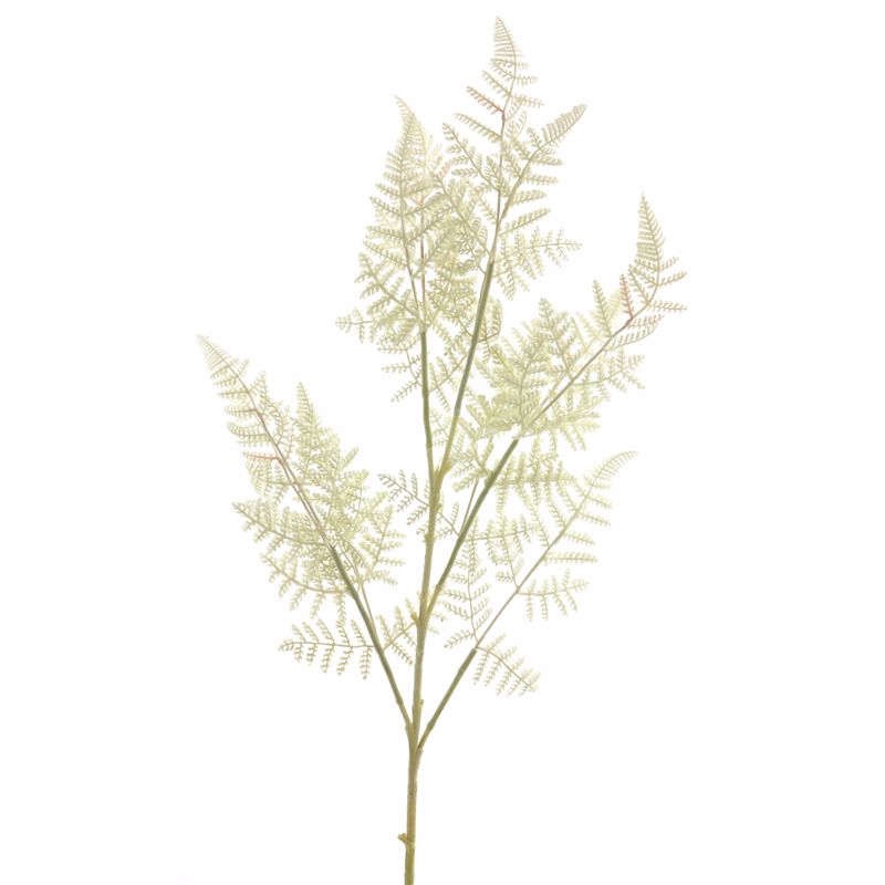 Supergreens Τεχνητό Κλαδί Φτέρη Λευκή 89cm 6141-7