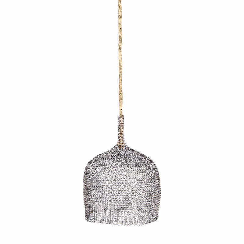 Supergreens - ΣΗΜΑΝΤΙΚΟ: Σε περίπτωση διαφοράς τιμής από το κατάστημα ισχύει παντα και μόνο η τιμή του καταστήματος Supergreens Κρεμαστό Φωτιστικό Οροφής Συρμάτινο Ασημί Φ