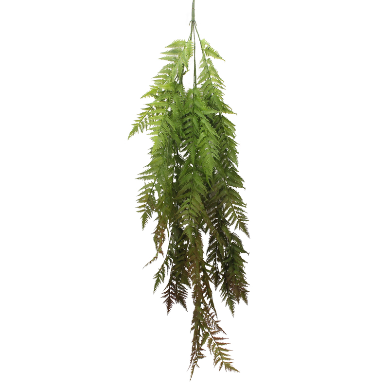 Γλάστρες - Ζαρντινιέρες agiovlasitishome - ΣΗΜΑΝΤΙΚΟ: Σε περίπτωση διαφοράς τιμής από το κατάστημα ισχύει παντα και μόνο η τιμή του καταστήματος Supergreens Τεχνητή Κρεμαστή Φτέρη Cinnamon ''Clodion''