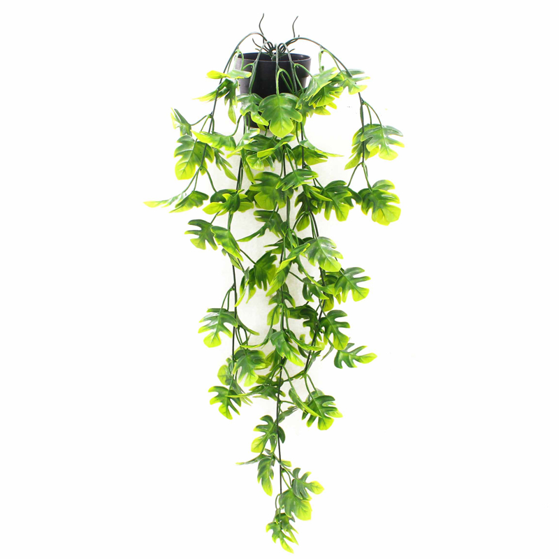 Γλάστρες - Ζαρντινιέρες agiovlasitishome - ΣΗΜΑΝΤΙΚΟ: Σε περίπτωση διαφοράς τιμής από το κατάστημα ισχύει παντα και μόνο η τιμή του καταστήματος Supergreens Τεχνητό Φυτό Φιλόδεντρο Xanadu Πανασέ Πράσι