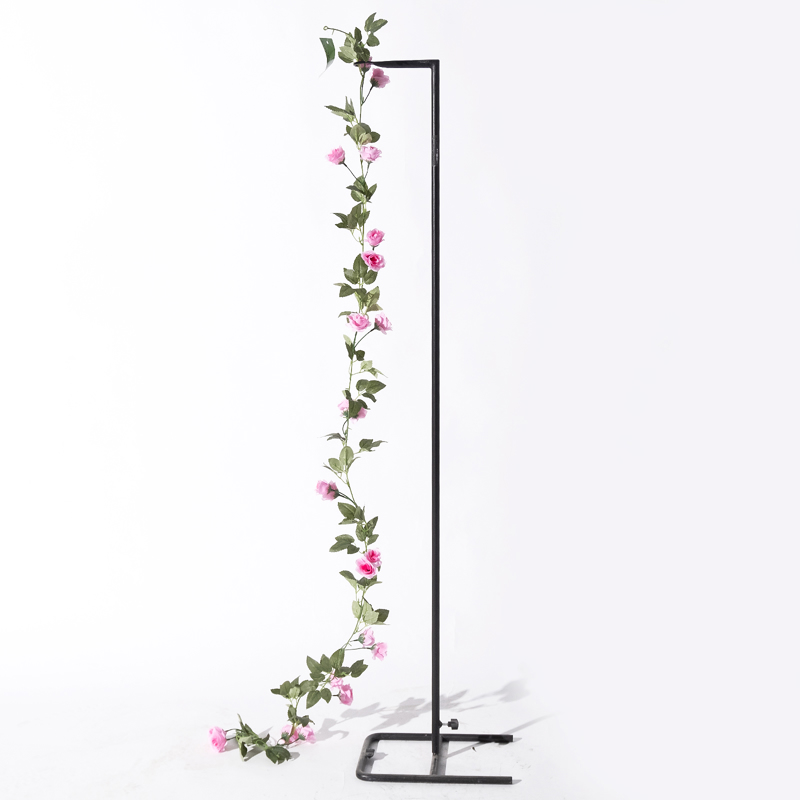 Supergreens Τεχνητή Γιρλάντα Τριαντάφυλλο Σομόν 210cm 6