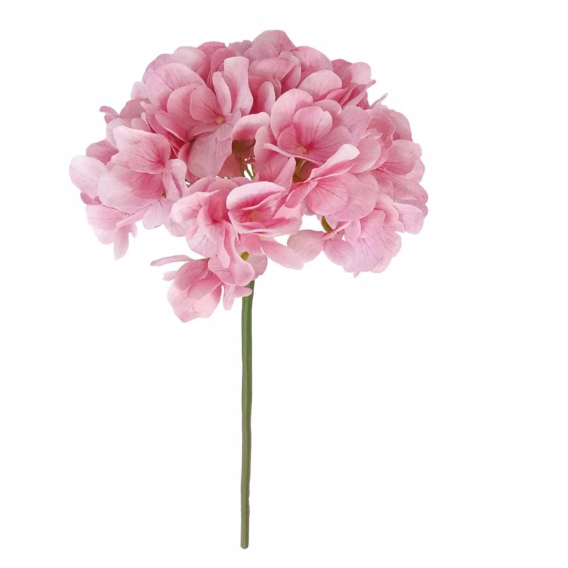 Γλάστρες - Ζαρντινιέρες agiovlasitishome - ΣΗΜΑΝΤΙΚΟ: Σε περίπτωση διαφοράς τιμής από το κατάστημα ισχύει παντα και μόνο η τιμή του καταστήματος Supergreens Τεχνητό Κλωνάρι Ορτανσία Ροζ 53cm 7251-7