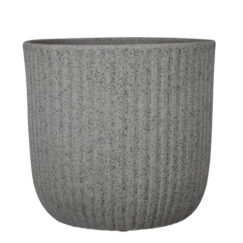 Γλάστρες - Ζαρντινιέρες agiovlasitishome - ΣΗΜΑΝΤΙΚΟ: Σε περίπτωση διαφοράς τιμής από το κατάστημα ισχύει παντα και μόνο η τιμή του καταστήματος Supergreens Κασπώ Τερακότα Γκρι Φ30x27cm 7260-8