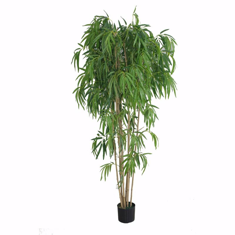 Γλάστρες - Ζαρντινιέρες agiovlasitishome - ΣΗΜΑΝΤΙΚΟ: Σε περίπτωση διαφοράς τιμής από το κατάστημα ισχύει παντα και μόνο η τιμή του καταστήματος Supergreens Τεχνητό Δέντρο Μπαμπού Lagoon Πράσινο 183cm