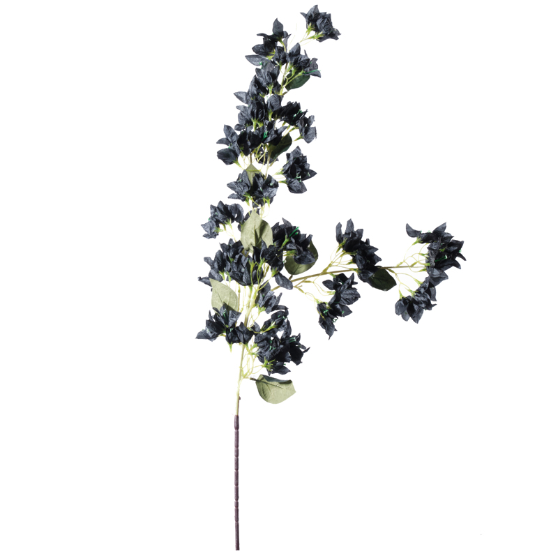 Γλάστρες - Ζαρντινιέρες agiovlasitishome - ΣΗΜΑΝΤΙΚΟ: Σε περίπτωση διαφοράς τιμής από το κατάστημα ισχύει παντα και μόνο η τιμή του καταστήματος Supergreens Τεχνητό Κλαδί Βουκαμβίλια Μαύρη 120cm 7721-