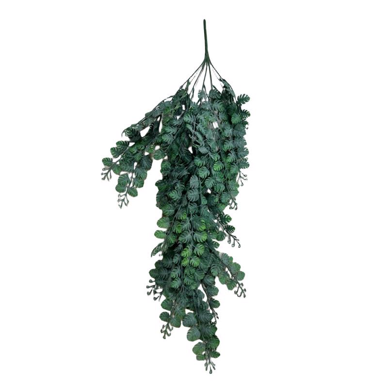 Supergreens Τεχνητή Κρεμαστή Μονστέρα Πράσινη 82cm 7771-7
