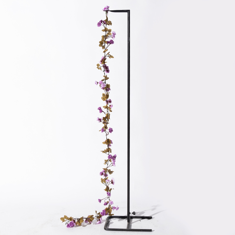 Supergreens Τεχνητή Γιρλάντα Τριαντάφυλλο Μωβ 210cm 785