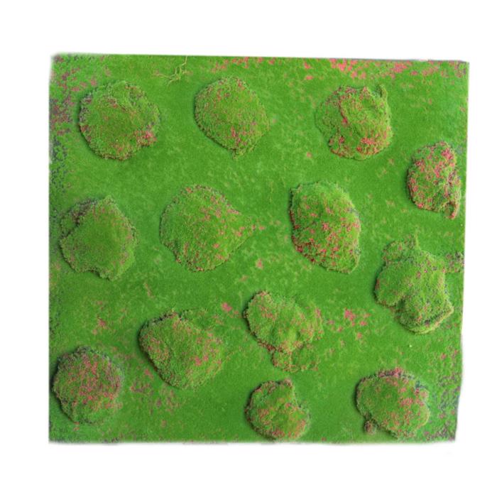 Supergreens Texniti Fullosia Moss ''Pebble'' Prasini 100x100cm 7971-7