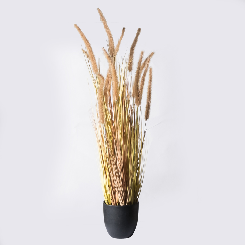 Supergreens Τεχνητό Φυτό Χορτάρι Pennisetum Λευκό 90cm 8270-6