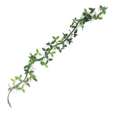 Supergreens Τεχνητή Γιρλάντα Φίκος Ginseng Πράσινη 240cm 8881-7