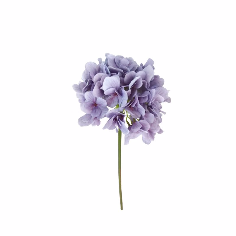 Γλάστρες - Ζαρντινιέρες agiovlasitishome - ΣΗΜΑΝΤΙΚΟ: Σε περίπτωση διαφοράς τιμής από το κατάστημα ισχύει παντα και μόνο η τιμή του καταστήματος Supergreens Τεχνητό Κλωνάρι Ορτανσία Μωβ 53cm 9251-7