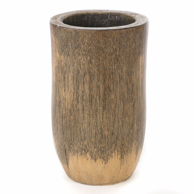 Supergreens Γλάστρα Φοινικόξυλο Distressed Φ45x35cm 941