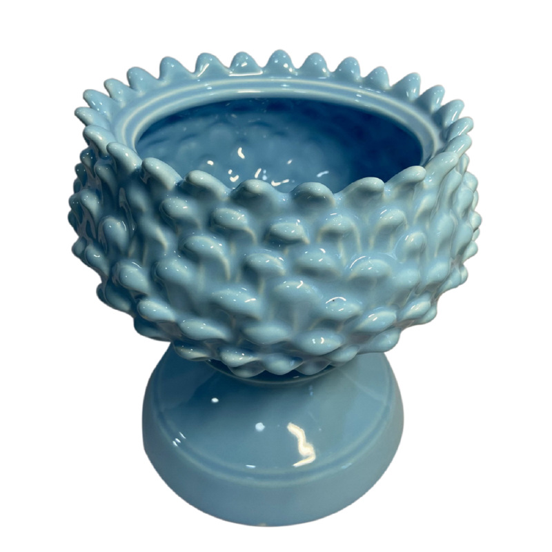 Supergreens Κασπώ Κεραμικό Μπλε Φ19x21cm 9760-8