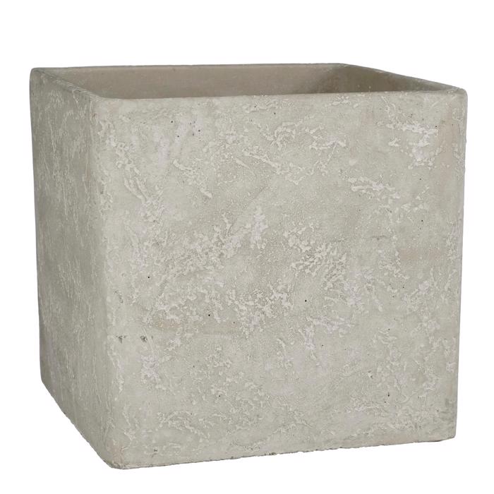 Supergreens Kaspo Tsimentenio Tetragno ''Jimmy'' Anoixto Ggri 21x21x20.5cm 9780-8