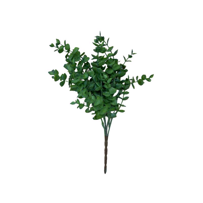 Γλάστρες - Ζαρντινιέρες agiovlasitishome - ΣΗΜΑΝΤΙΚΟ: Σε περίπτωση διαφοράς τιμής από το κατάστημα ισχύει παντα και μόνο η τιμή του καταστήματος Supergreens Τεχνητός Χωνευτός Ευκάλυπτος Πράσινος 40cm