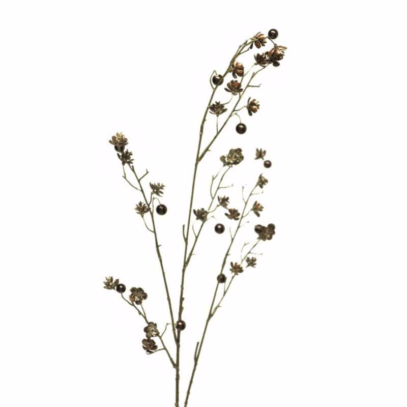 Supergreens Τεχνητό Κλαδί Πέρλα Χάλκινο 85cm 9970-7