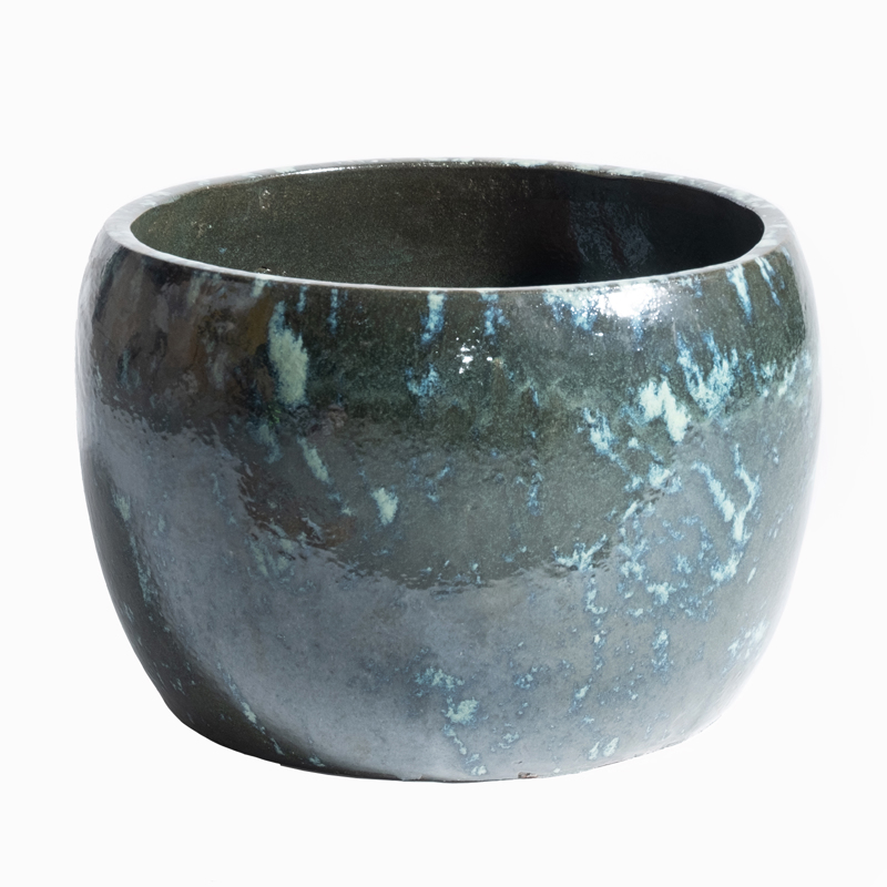 Supergreens Κασπώ Κεραμικό Granite Πράσινο Φ55x38cm A-3